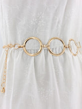 Minimalist Ring Patchwork Chain Belts