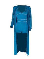 Two Piece Sleeveless Romper Cardigan