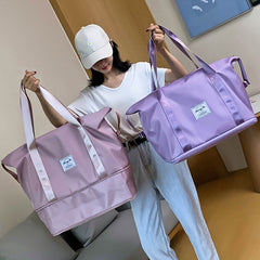 Large Capacity Waterproof Foldable Travel Bag in 8 Colors