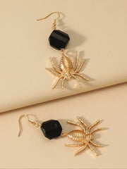 Halloween Spider Pendant Earrings