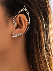 Minimalist Geometric Cut Out Ear Hooks