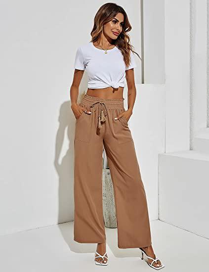 Weite Hose mit Seitentaschen in 5 Farben S-4XL