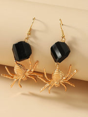 Halloween Spider Pendant Earrings