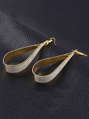 Frosted Water Droplets Earrings