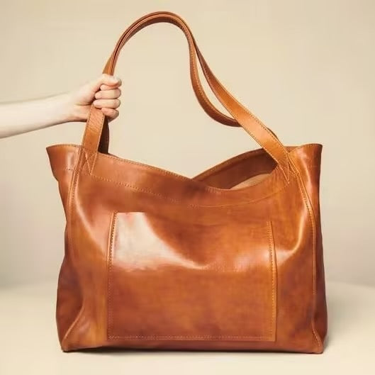 Large Capacity Tote Shoulder Bag in 4 Colors