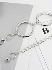 Minimalist Ring Patchwork Chain Belts