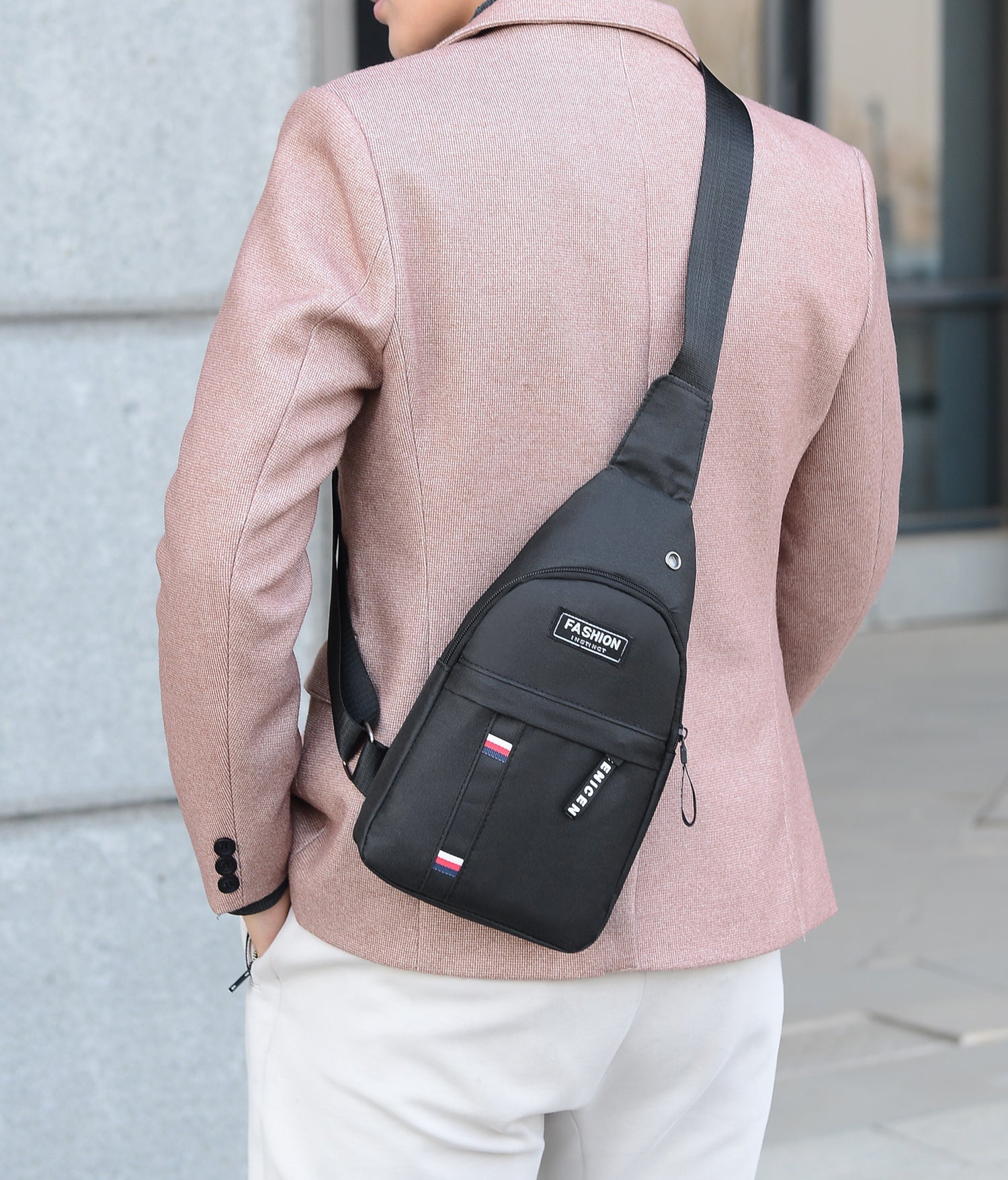 Men's Oxford Shoulder Messenger Bag in 3 Colors