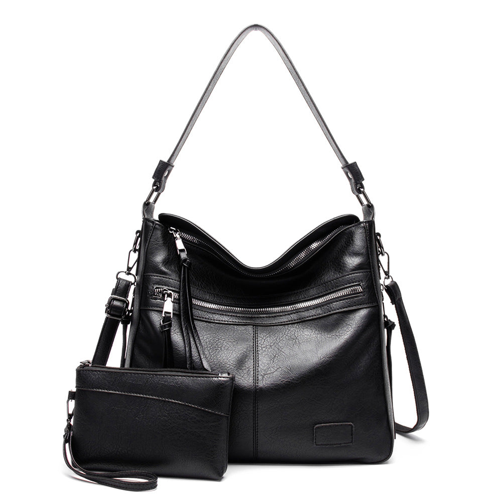 Shoulder Bag with Matching Wristlet