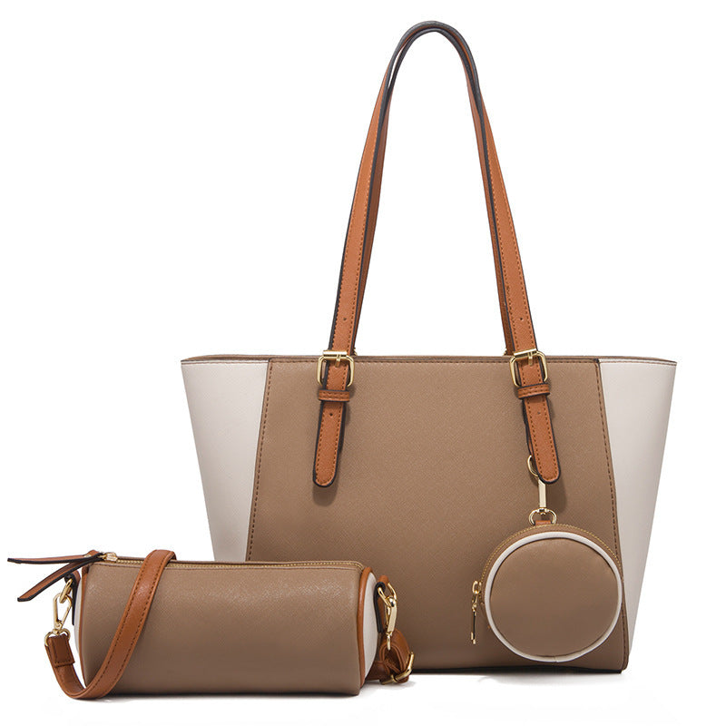 Ensemble de trois sacs à bandoulière colorblock