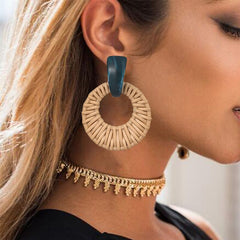 Boucles d'oreilles bohèmes vintage