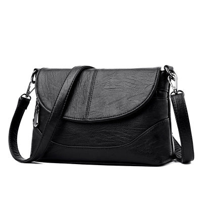 Crossbody Shoulder Bag with Zipper in 4 Colors