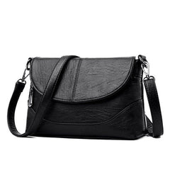 Crossbody Shoulder Bag with Zipper in 4 Colors