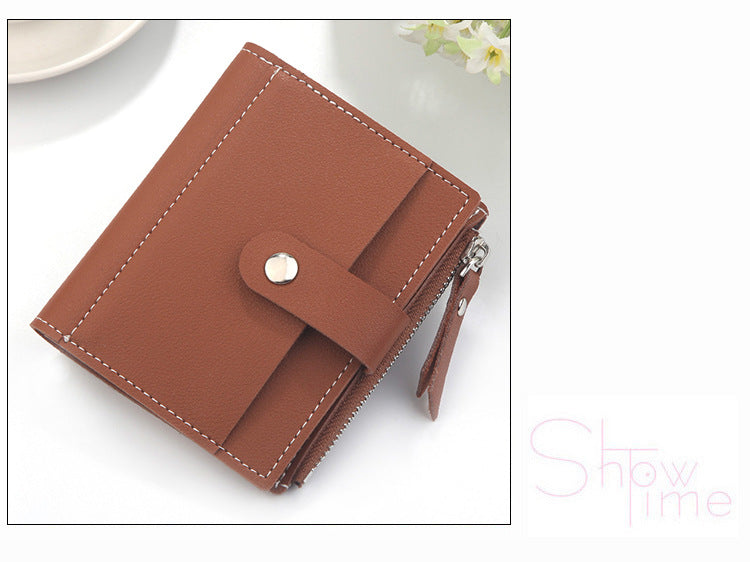 Dreifach gefaltete Clutch-Geldbörse in 6 Farben