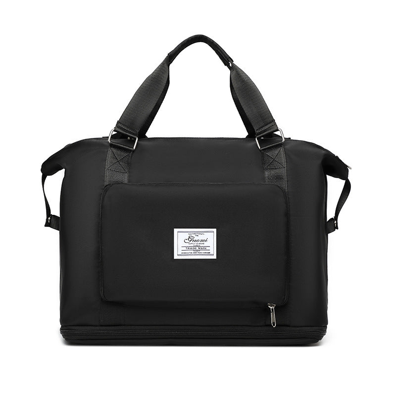 Expandable Oxford Travel Bag Backpack with Luggage Belt in 8 Colors
