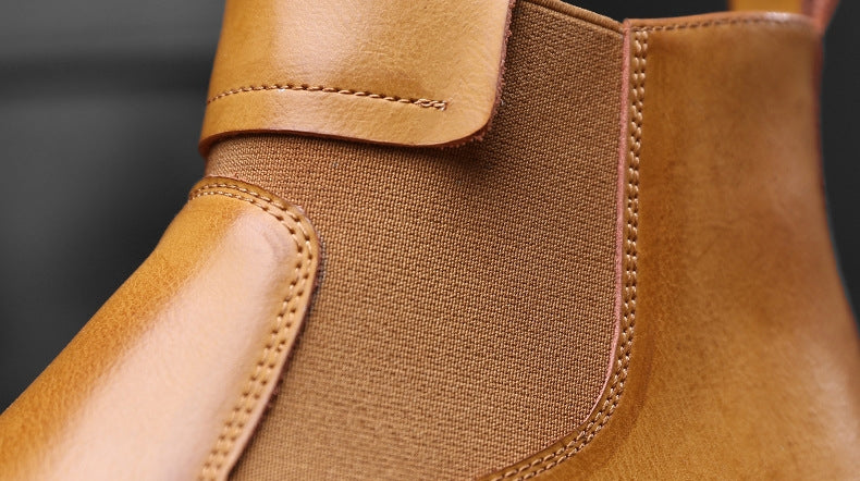 Men's Leather Retro Martin Boots in 2 Colors