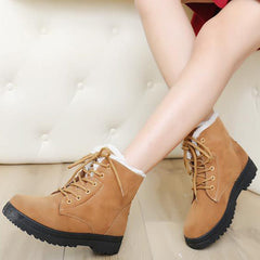 Plush Ankle Snow Boots in 5 Colors
