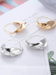 European Irregular Flower Basket Earrings