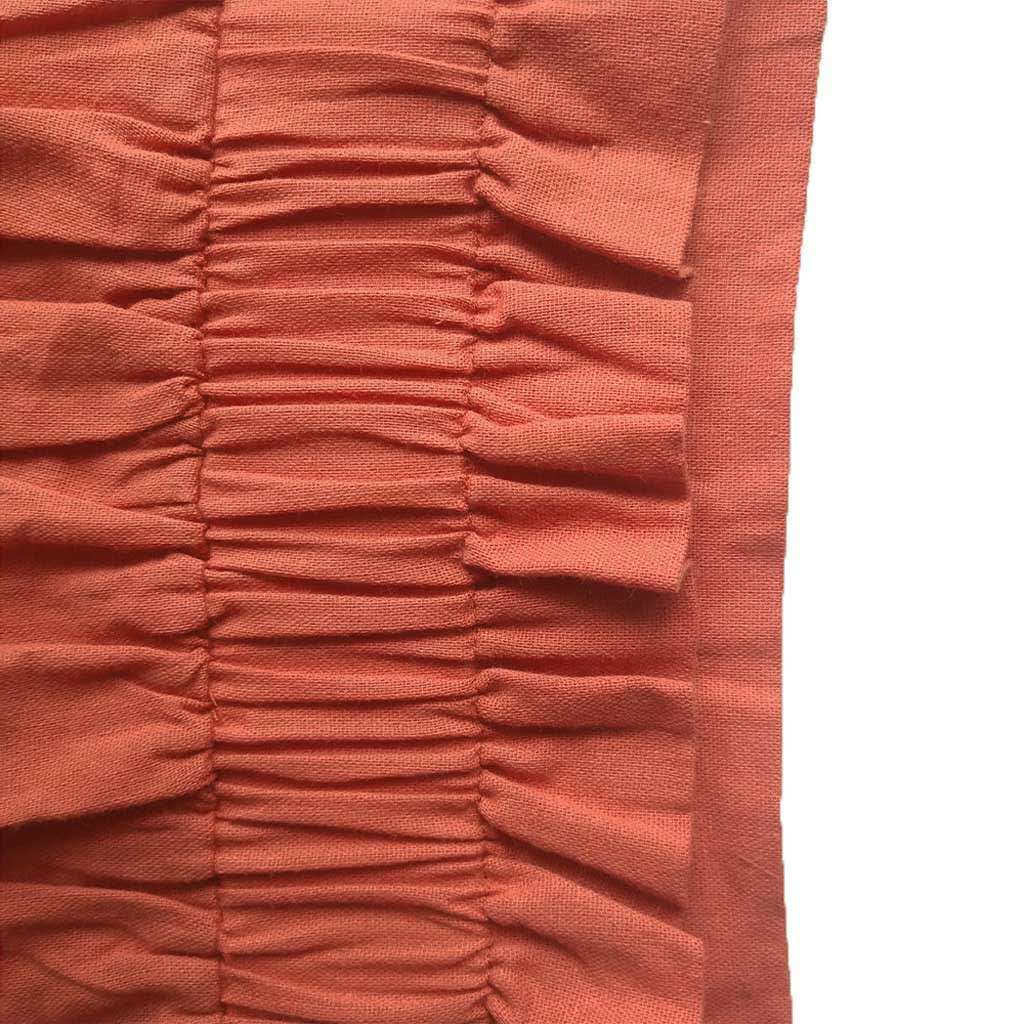 Pantalon court à jambes larges avec poches
