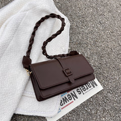 Shoulder Bag with Braided Strap