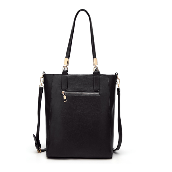 Messenger Bag with Zipper in 4 Colors