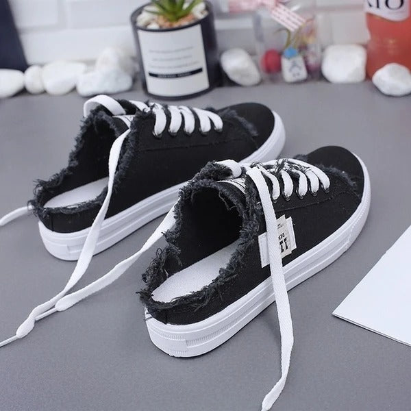Slide Canvas Sneakers in 3 Farben
