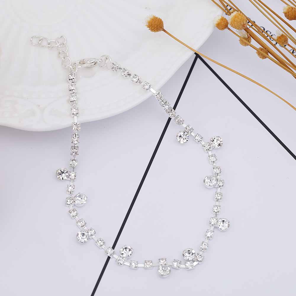 Diamond Water Drop Anklet