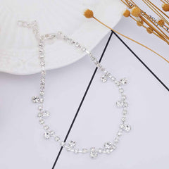 Diamond Water Drop Anklet