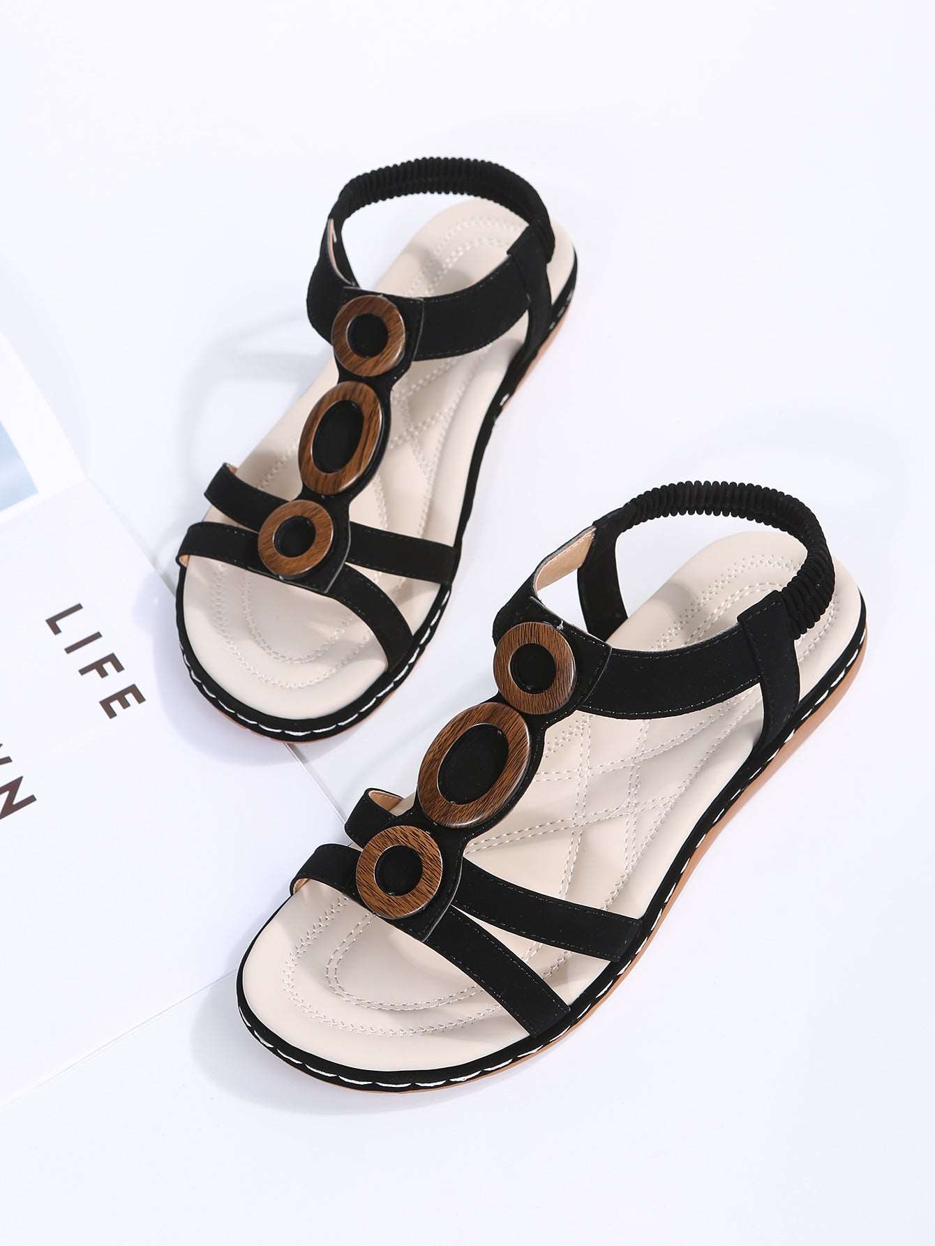 Bohemian Sandals with Ankle Strap
