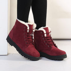 Plush Ankle Snow Boots in 5 Colors