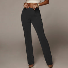Sparkly High Waist Flared Pants in 2 Colors S-L