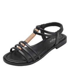 Flat Heel Roman Sandals in 3 Colors