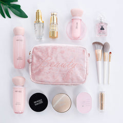 Large Capacity Portable Cosmetic Bag in 8 Colors