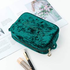Large Capacity Portable Cosmetic Bag in 8 Colors