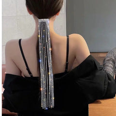 Diamond Tassel Hair Accessory