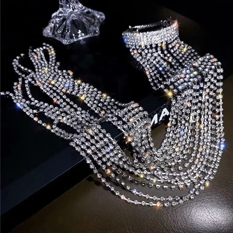 Diamond Tassel Hair Accessory