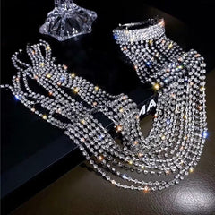 Diamond Tassel Hair Accessory