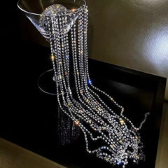 Diamond Tassel Hair Accessory