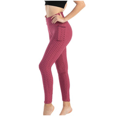 High Stretch Hip-Lifting Slim Fit Leggings with Pocket in 8 Colors S-XL