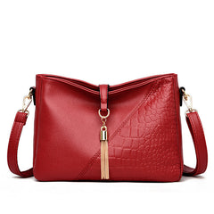 Shoulder Messenger Bag with Tassel in 3 Colors