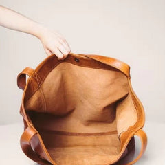 Large Capacity Tote Shoulder Bag in 4 Colors