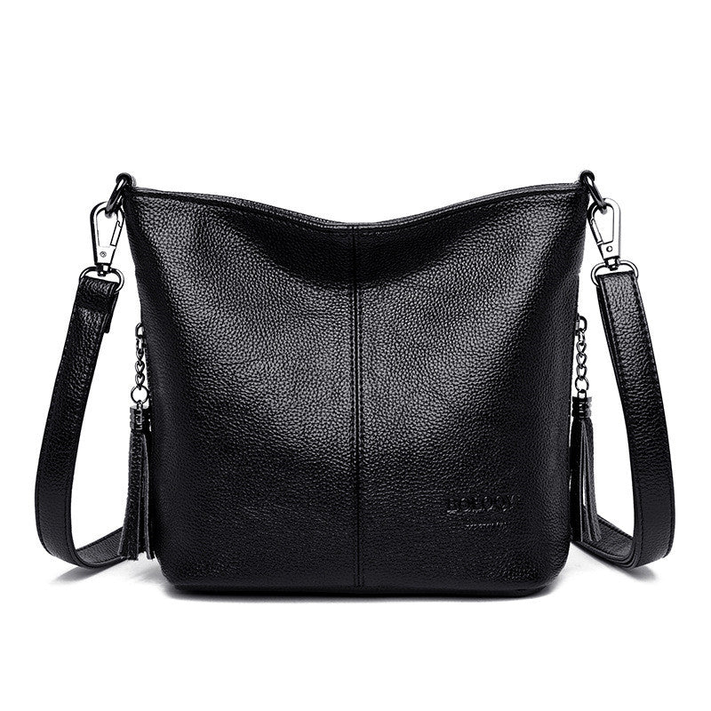 Shoulder Messenger Bag with Tassels in 6 Colors