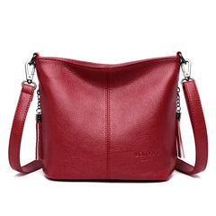 Shoulder Messenger Bag with Tassels in 6 Colors