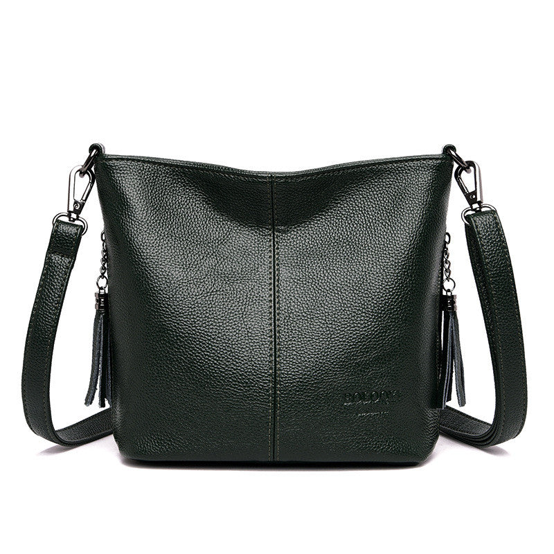 Shoulder Messenger Bag with Tassels in 6 Colors