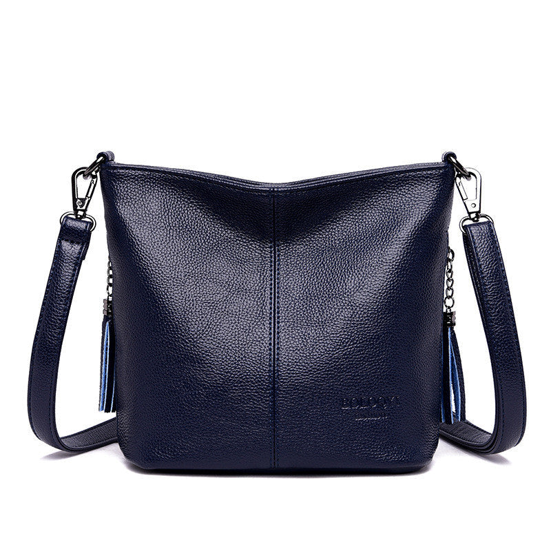 Shoulder Messenger Bag with Tassels in 6 Colors