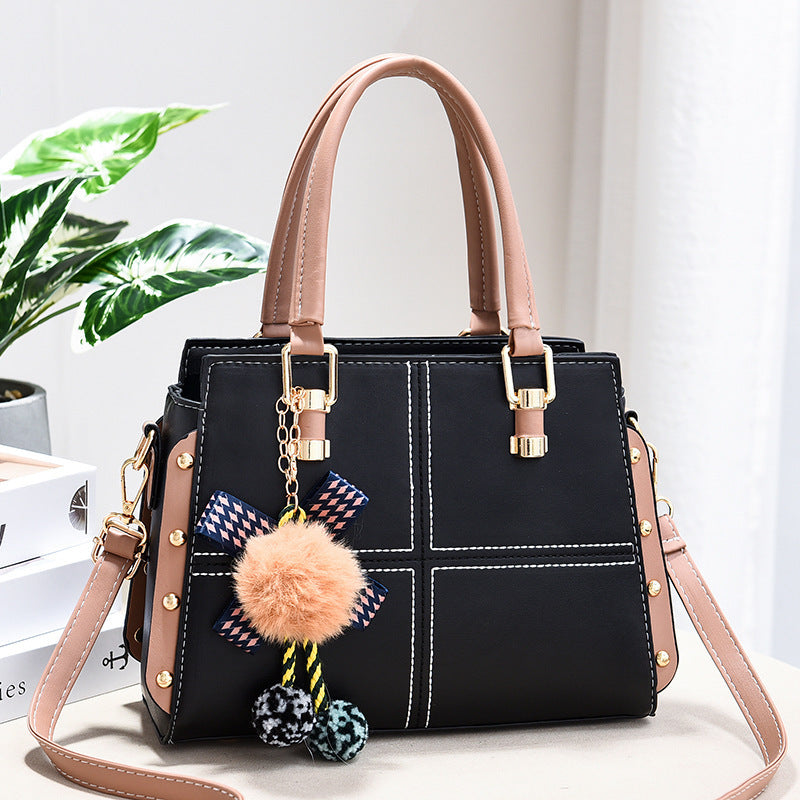 Large Hand Shoulder Messenger Bag in 8 Colors