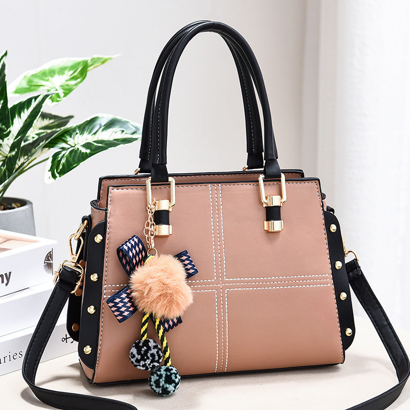 Large Hand Shoulder Messenger Bag in 8 Colors