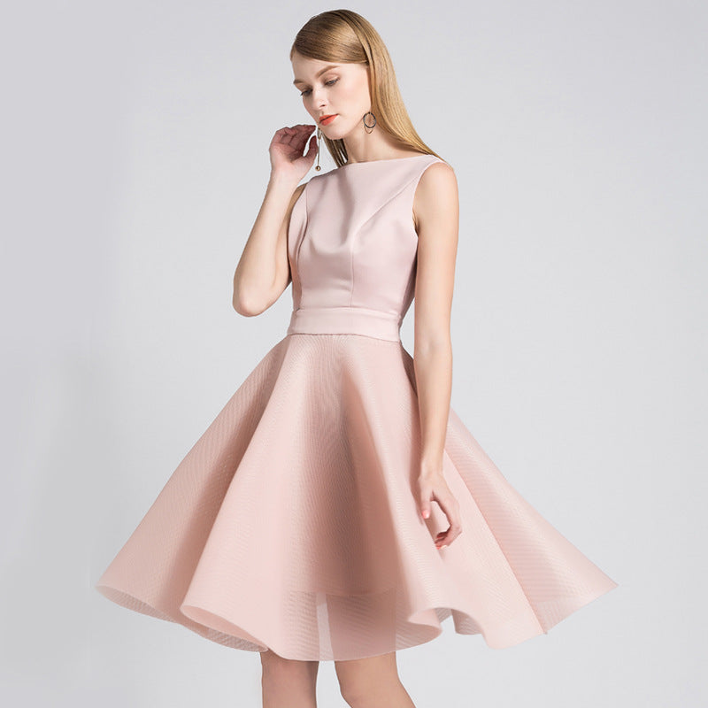 Sleeveless A-Line High Waist Tutu Dress in 2 Colors XS-L