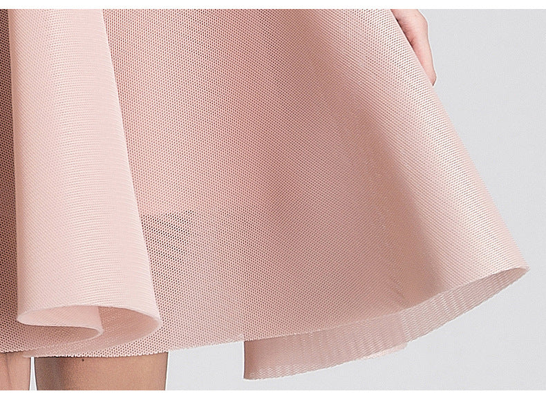 Sleeveless A-Line High Waist Tutu Dress in 2 Colors XS-L