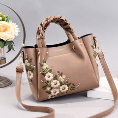 Floral Hand Shoulder Fashion Bag in 8 Colors