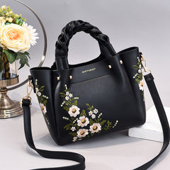 Floral Hand Shoulder Fashion Bag in 8 Colors